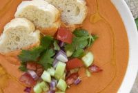 Chilled Summer Gazpacho Recipe: Fresh Tomato & Cucumber Soup