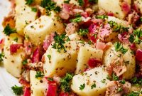 Authentic German Potato Salad Recipe: Tangy Warm Side Dish