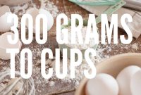 300 Grams to Cups Converter: Quick Metric-to-Volume Guide