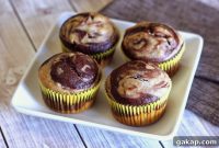 Gluten-Free Vegan Chocolate Banana Swirl Muffins (Guest Post)