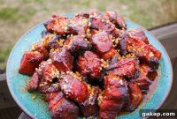 Honey Garlic Pork Belly Burnt Ends Recipe for Sticky, Crispy Bites