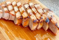 Juicy Grilled Boneless Pork Chops with Garlic Butter