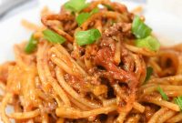 Mexican Spaghetti Recipe: Zesty One-Pot Pasta with Taco Flavors
