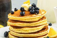 Lemon Pancakes Recipe: Fluffy Citrus Pancakes with Zesty Syrup