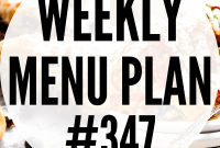 Weekly Meal Plan: Simple Recipes & Grocery List (Week 347)