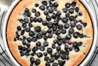 Moist Vegan Blueberry Layer Cake Recipe