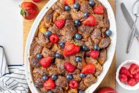 Decadent Croissant French Toast Casserole Recipe