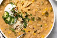 Creamy Vegan White Bean Chili Recipe for Cozy Weeknights