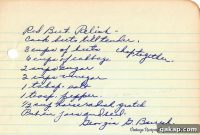 Sweet and Tangy Red Beet Relish Recipe
