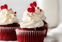 Decadent Red Velvet Cupcakes with Cream Cheese Frosting
