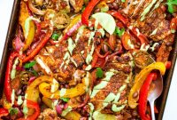 Sheet Pan Mexican Chicken and Roasted Veggies