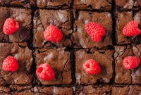 Decadent Raspberry Brownies with Gooey Chocolate Swirl