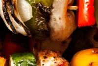 Grilled Chicken Kabobs with Zesty Marinade — Oven or Broiler