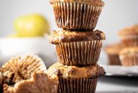 Banana Pear Muffins with Maple Glaze Recipe