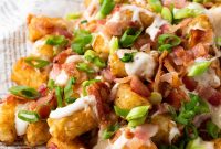Loaded Tater Tots Recipe: Crispy, Cheesy Potato Bites