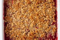 Gluten-Free Dairy-Free Strawberry Crumble Recipe