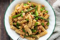 Lemon Asparagus & Ham Pasta — Gluten and Dairy Free Recipe
