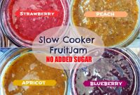 Sugar-Free Slow Cooker Fruit Jam Recipe