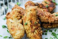Crispy Low-Carb Chicken Tenders with Parmesan Crust