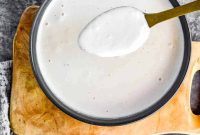 Creamy Nut-Free Vegan Sour Cream Recipe for Dips & Toppings