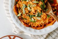 Cheesy Enchilada Sweet Potato Casserole Recipe for Weeknights