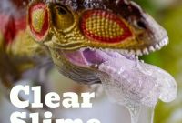 Dinosaur Drool Clear Slime Recipe: How to Make Transparent Slime