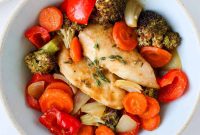 Maple-Glazed Chicken with Roasted Vegetables