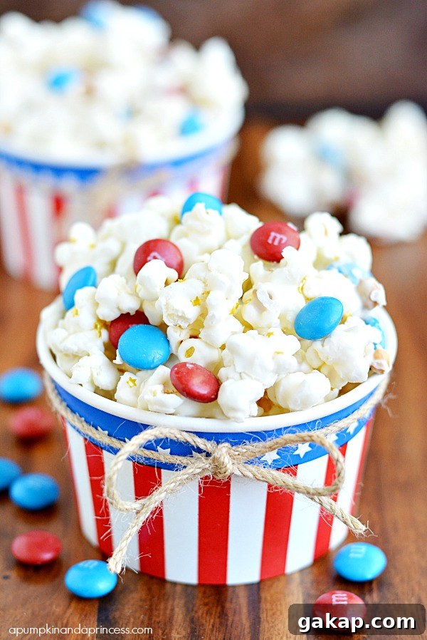 White Chocolate Popcorn