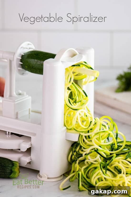 Best Zucchini Noodle Spiralizer Attachment Tools for Zoodles @EatBetterRecipes