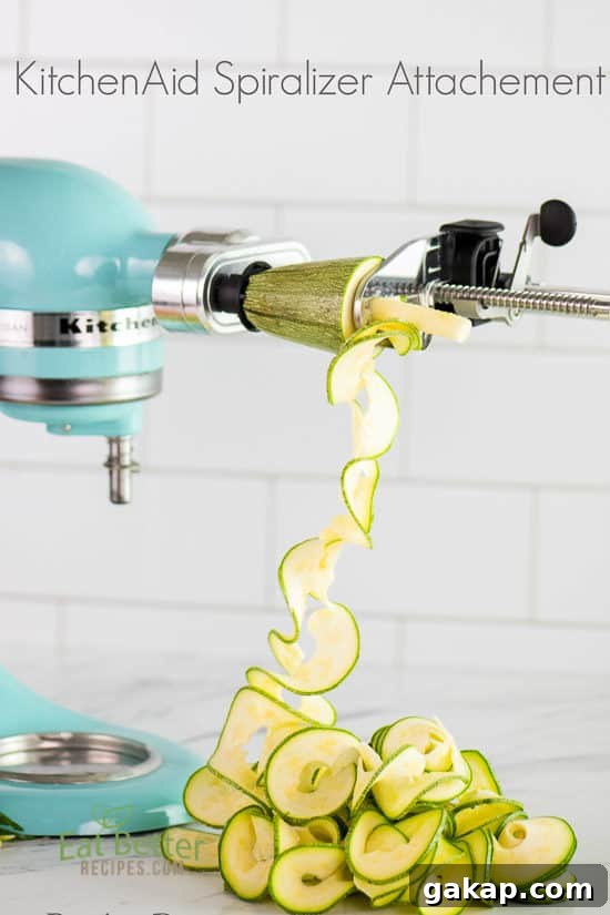 Best Zucchini Noodle Spiralizer Attachment Tools for Zoodles @EatBetterRecipes