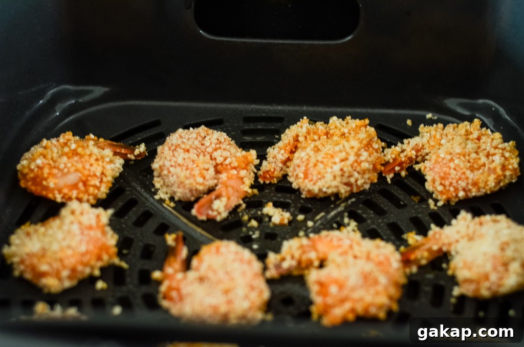 gluten free air fryer buffalo shrimp