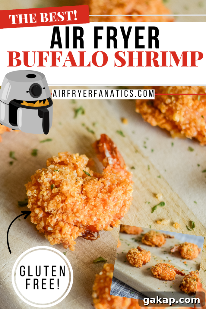 air fryer buffalo shrimp