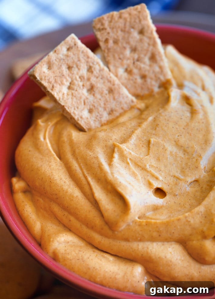 Pumpkin Pie Dip For A Party