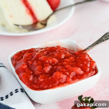 Strawberry Filling for cake.
