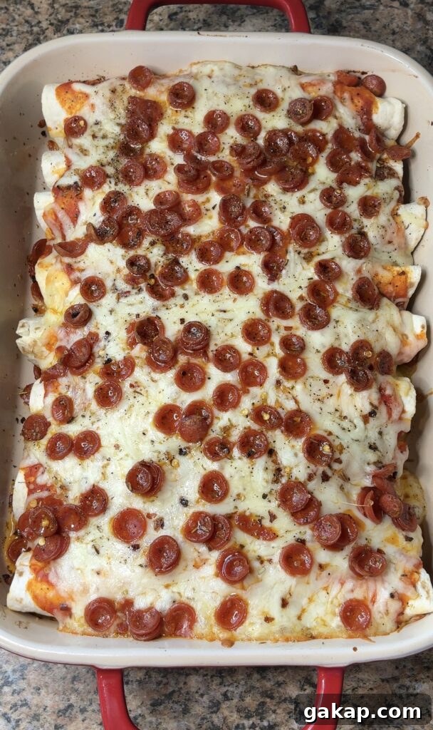 Pizza Enchiladas