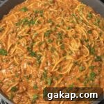 Creamy Garlic and Herb Spaghetti