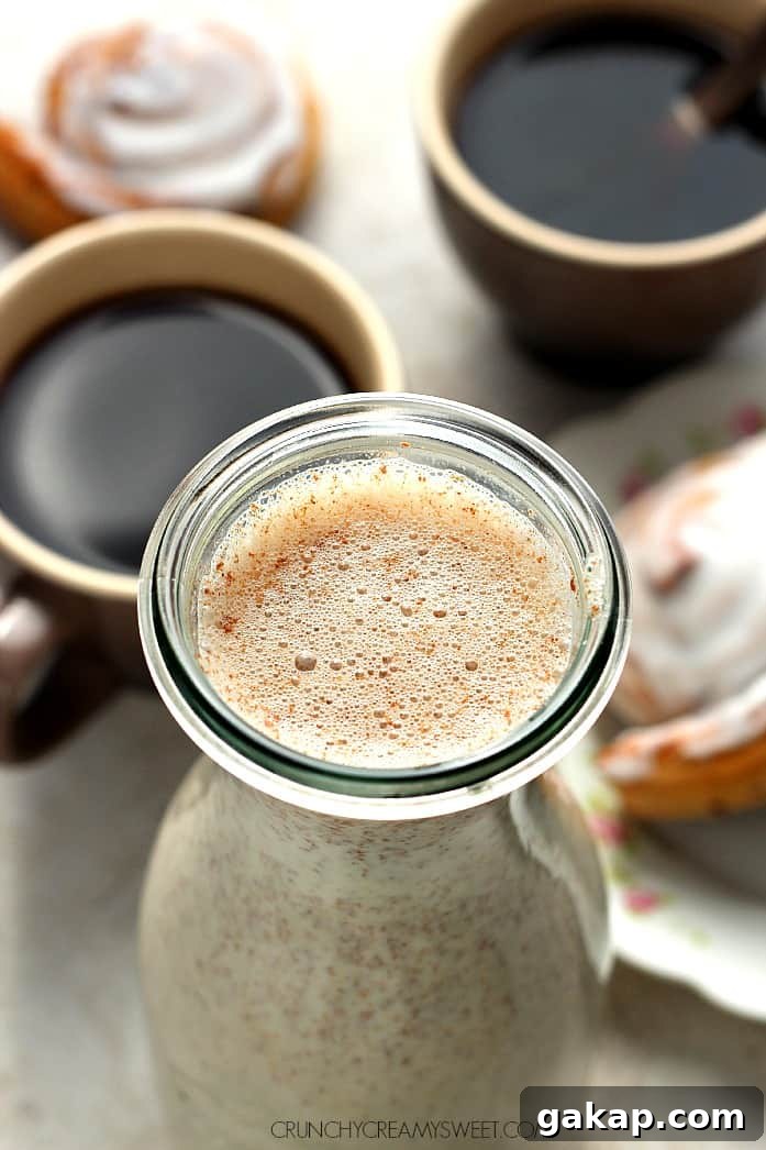 cinnamon roll coffee creamer 4