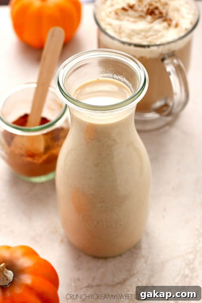 pumpkin spice coffee creamer