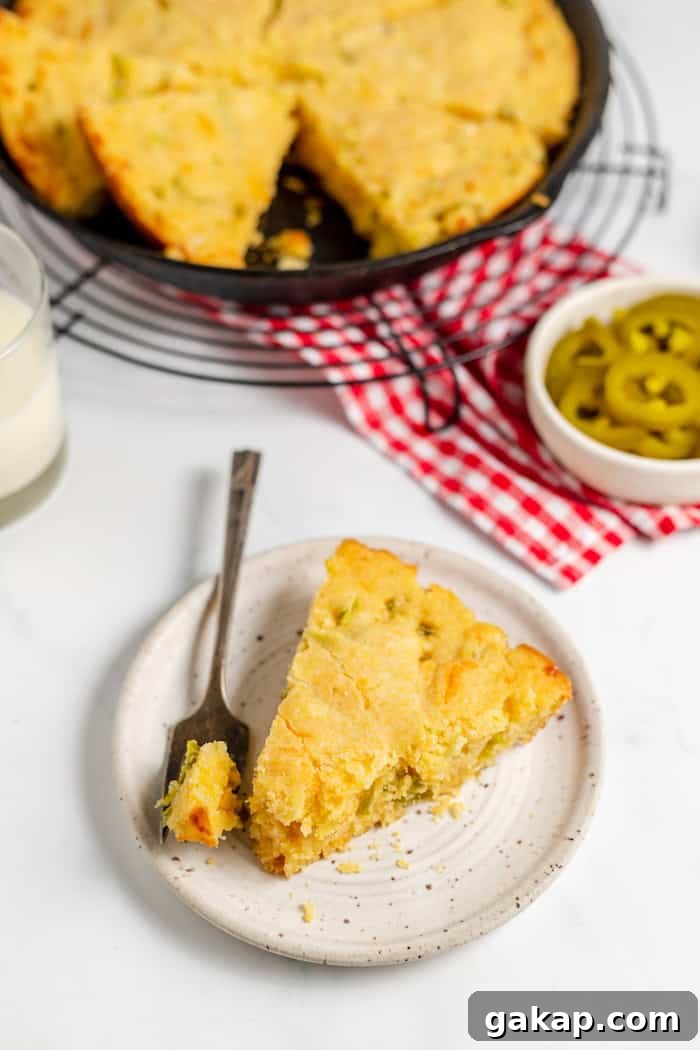 cheddar jalapeño cornbread recipe