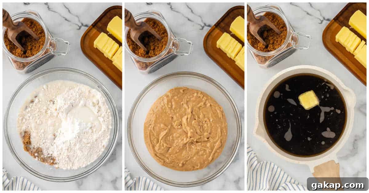 Steps to make half hour pudding.
