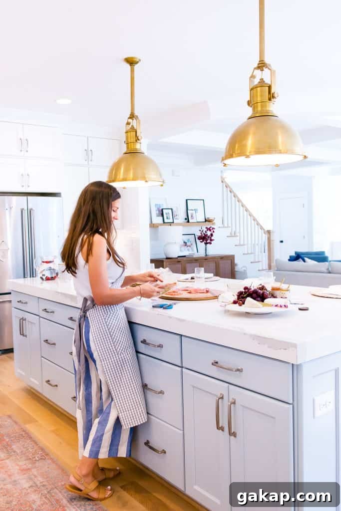 woman cooking in kitchen