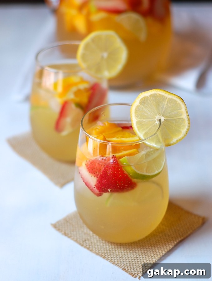 lemon white wine sangria 3