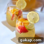 lemon sangria