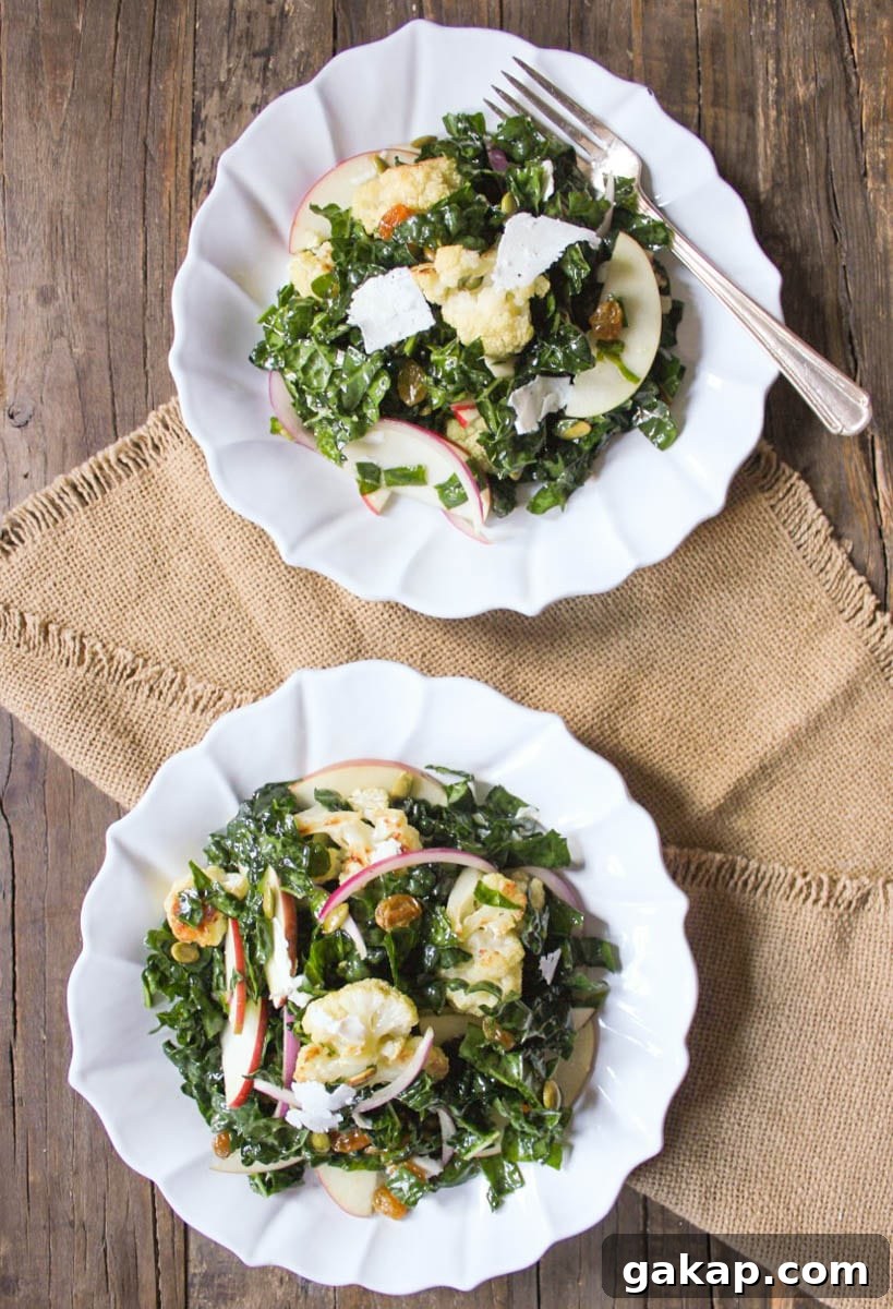 Autumn-Kale-Salad-with-Roasted-Cauliflower-and-Apple-4