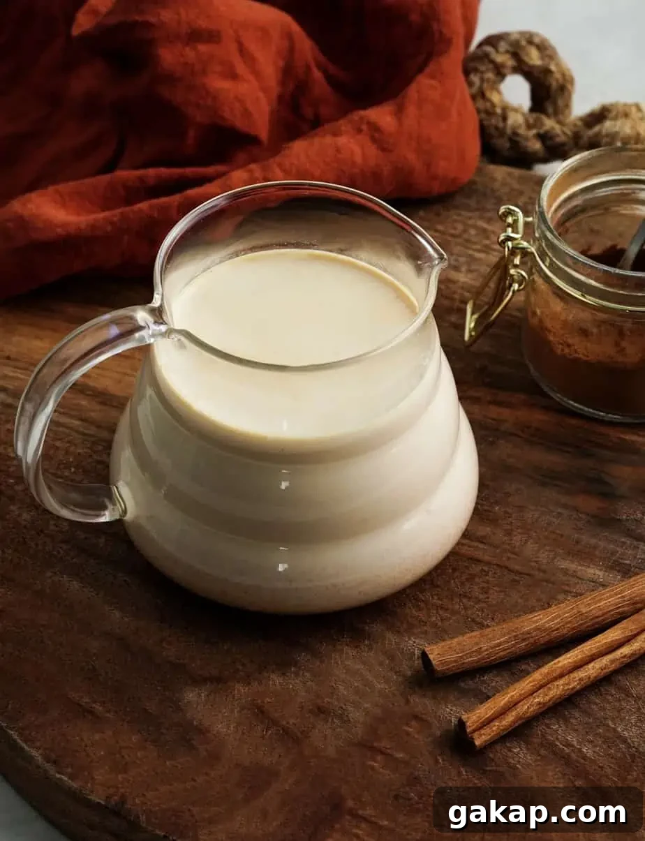 homemade pumpkin spice coffee creamer
