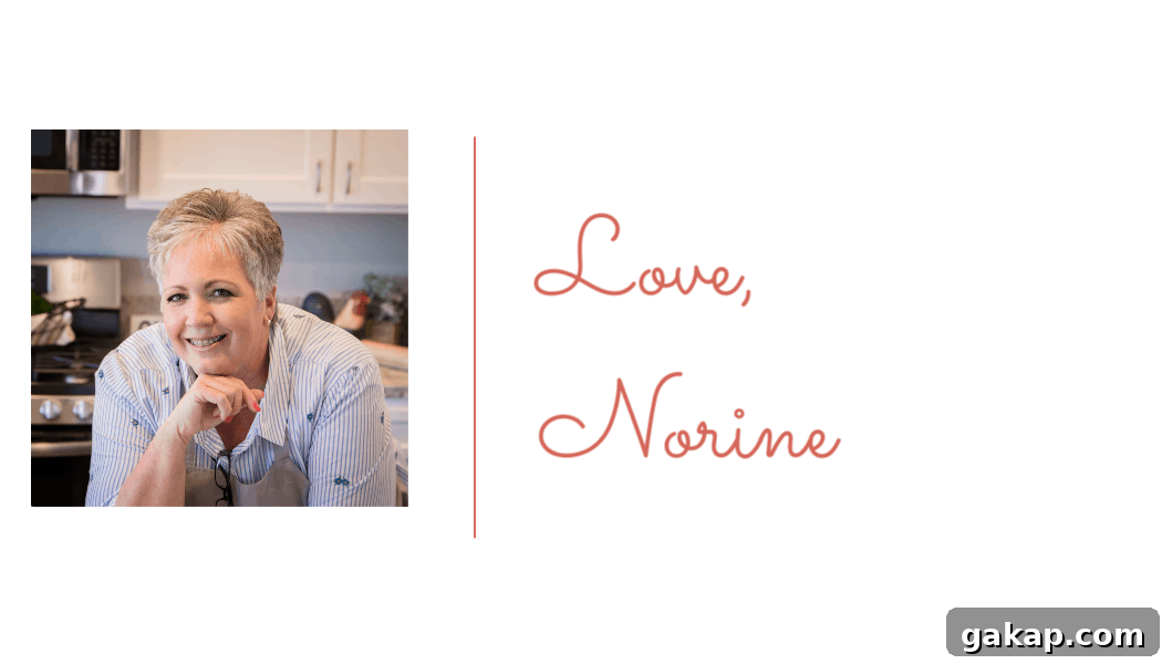 Southern Sweet Potato Casserole with Pecan Streusel 12 Photo of Norine with her signature