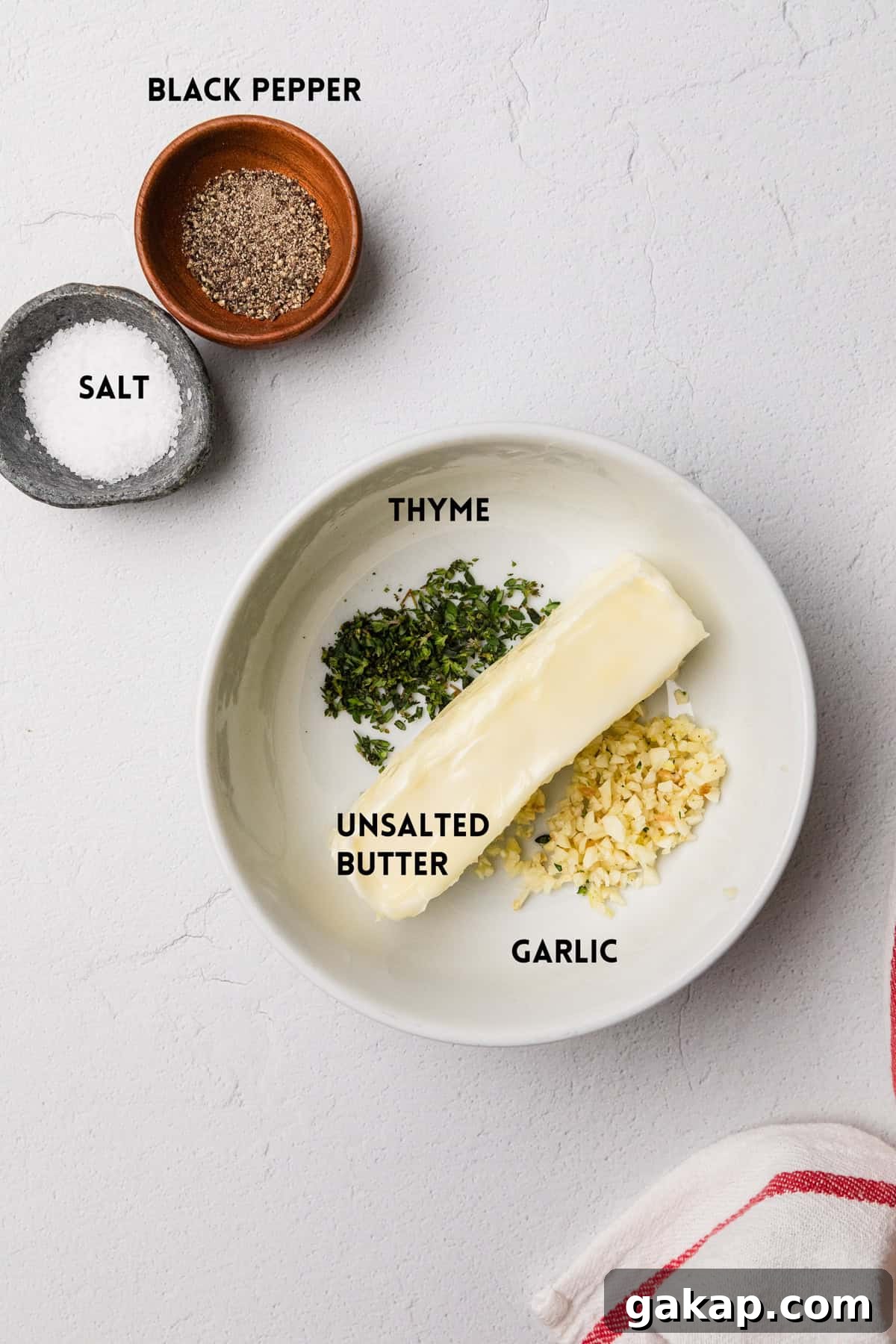 Ingredients to make the recipe.