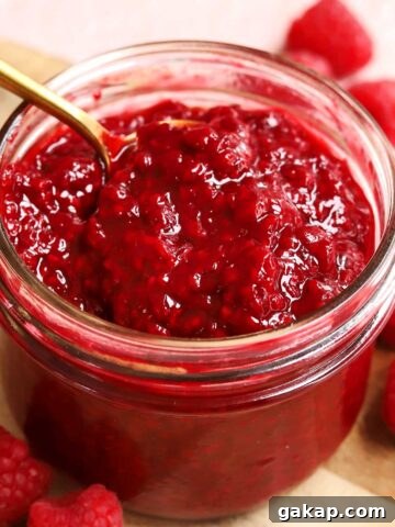 raspberry cake filling