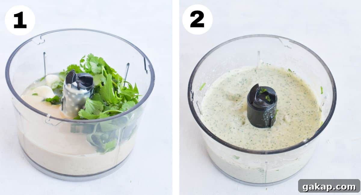 two images showing how to make this recipe. 