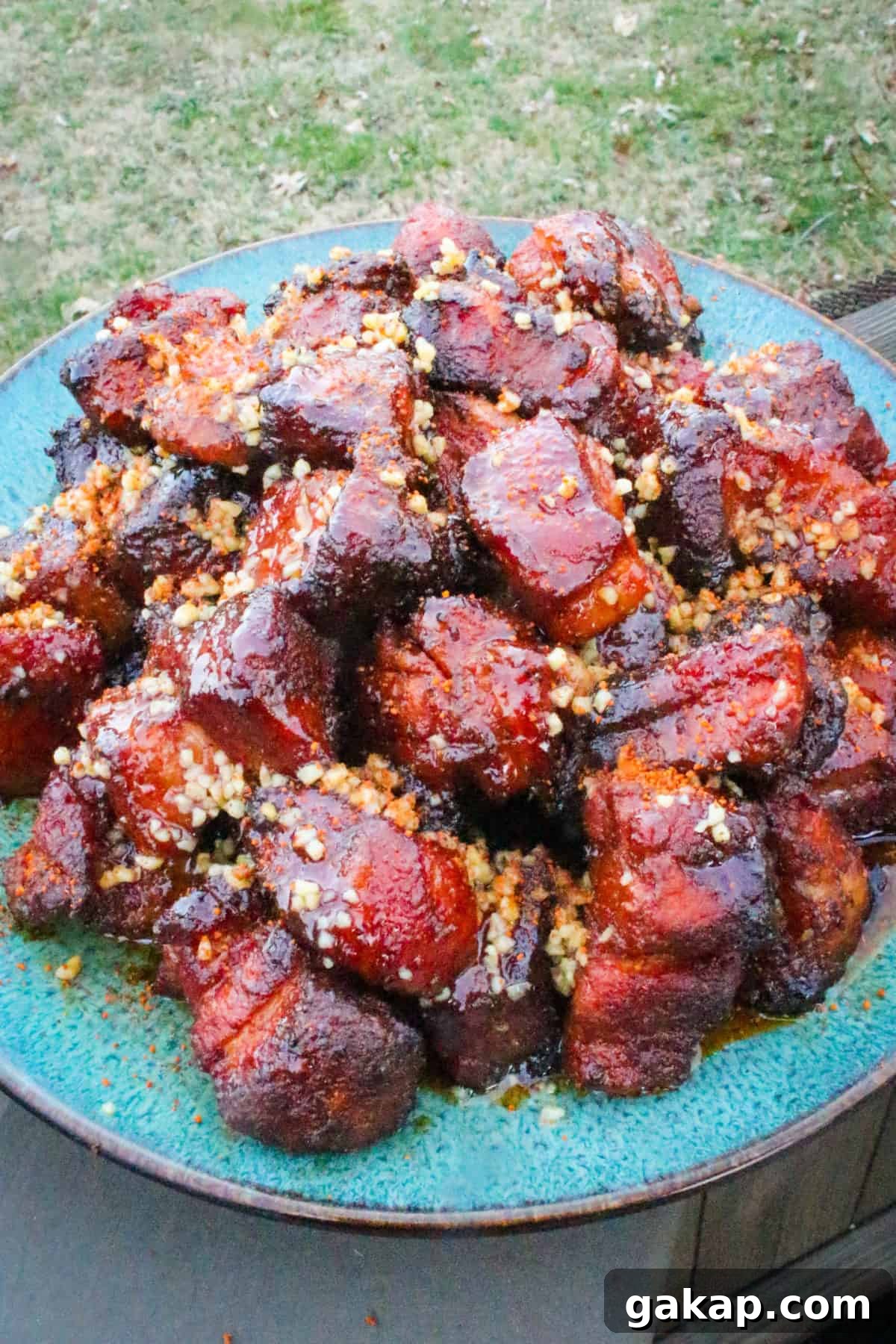 Honey Garlic Pork Belly Burnt Ends Recipe for Sticky, Crispy Bites 7 Burnt ends ready to devour!